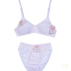 콩콩 A컵 주니어 2단계 브라팬티세트 여자속옷