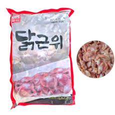 국내산 생근위 냉동 닭똥집 닭근위 5KG (1KG x 5팩), 1kg, 5개