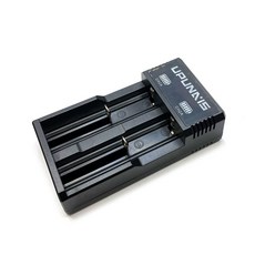 리튬이온 배터리 2구 충전기 CH2A 18650 - USB 5V 2A 사용, 1개