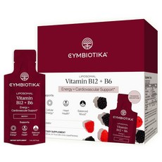 辛拜奧蒂卡 脂質體維生素B12 + B6 能量 + 心血管莓果 28入, 1個, 140ml