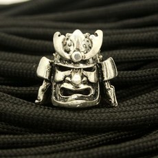 파라코드캥핑팔찌 파라코드 비즈 금속 참 팔찌 액세서리 생존 나이프 끈 DIY 펜던트 버클 1 개, [07] 녹색, 1개