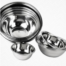 스테인리스볼세트 업소용 다용도 스텐 믹싱볼, 1개