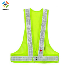 바론 LED 야간 작업 형광 안전 조끼, MR-502, 1개 MR-502, 1개