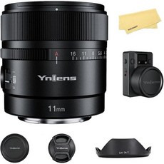 용누오 YN11MM F1.8S 렌즈 (리모컨 포함) 소니 11mm F1.8 대구경 고정 초점 단렌즈 APS-C 프레임 초광각 E 마운트 미러리스 카메라용, 용누오 YN11MM F1.8S 렌즈 (리모컨 포함) 소