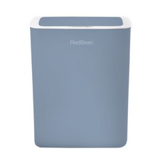 레드빈 모션 센서 휴지통 자동 터치 쓰레기통 14L, 네이비, 1개