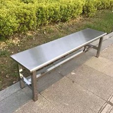 벤치의자 야외 대기 긴의자 카페 식당 웨이팅, 100cm