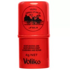 Voliko 木瓜潤唇膏 4g，保濕滋潤淡化唇紋，日常護理唇膜, 1個, 木瓜膏4g一隻裝, 4g, 原味