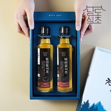 [남도식초] 하화숙명인 천연발효식초 선물세트 토마토목련꽃, 250ml