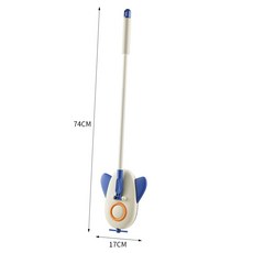 超強吸水力可拆卸兒童小拖把 地板清潔打掃 幼兒園居家拖把組, 1個, 藍