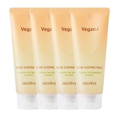 [유통기한 임박 26년 5월까지] 아로닉스 비건아이 바이옴 슬리핑팩 100ml, 4개