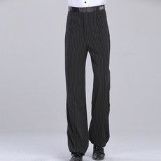 블라벨리 스트라이프 라틴 팬츠 성인 라틴 팬츠 스트레이트 보이프렌드 연습 바지HY831