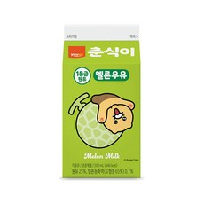 춘식이 멜론우유 500ml x 5개