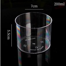 4宮格蛋糕四拼新年蛋糕盒2026跨年春節四喜蛋糕甜品馬卡龍打包盒, 1個, 200ml圓形杯;:1組x10個