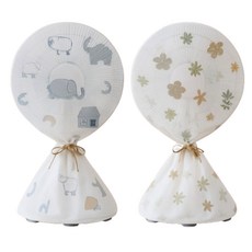 집공감 스판 선풍기커버 1+1 써큘레이터 보관 커버 방수, 하우스(S)+플라워(S)