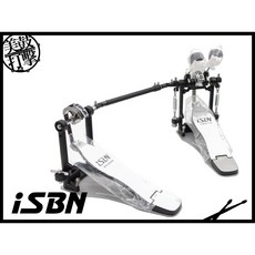 iSBN i-602PS 髮絲紋雙鍊大鼓雙踏【美鼓打擊】雙鍊傳動 靈敏耐用, 1個