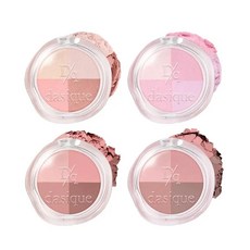 Dasique 芭蕾柔光四色眼影盤(4色), 01 COTTON KISS, 1個