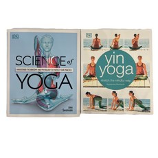 DK Science Of Yoga Yin Yoga正念伸展原文書籍，一套兩冊，專業瑜珈知識，釋放身心壓力，提升生活品質