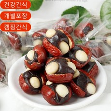 Merero 대추 마카다미아 영양간식 견과류 듬뿍 찰떡이 들어간 속이편한 건강간식 사무실간식, 4개, 160g