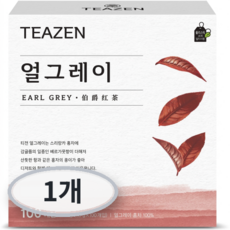 티젠 얼그레이 홍차, 1.6g, 1개, 100개입