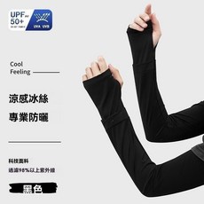 防曬袖套冰袖女款寬鬆防紫外線護臂男夏季開車薄運動騎行戶外, 觸感【白色普通袖套一雙】,防護【UPF50+阻隔紫外線99%】, 1個