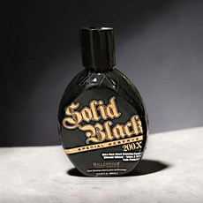 (정품) 밀레니엄 태닝 솔리드 리저브 블랙 200x 태닝로션솔리드, 1개