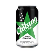 칠성사이다 제로 355ml 20캔 낱개 포장업소용, 20개