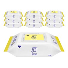 자우버 인덕션 주방 클리너 티슈, 50개입, 10개