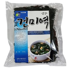 [삼화해조류] 완도산 산모미역 350g 최상품 선물용, 1개