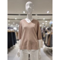 데이텀 베이직 브이넥 반팔니트 DAKA26331