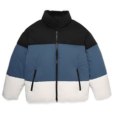 비씨씨 공용 오버핏 부스터 블럭 다운 자켓 1BYPAW1917