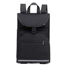 단비가 스케이트보드 백팩 남녀공용 보드수납가방, 블랙