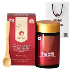 [삼시대] 홍삼분말 120g (100% 순수 홍삼), 1개