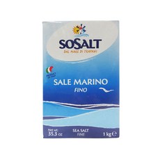 豐璽食品 SOSALT 義大利細海鹽 1000g, 1個