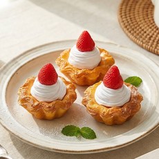 딸기 타르트 모형 1P 장식 소품 가짜 모형 빵 디저트, 딸기타르트모형