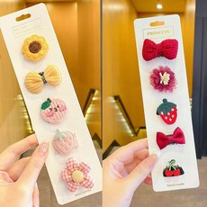 嬰兒寶寶不傷髮胎毛/汗毛髮夾