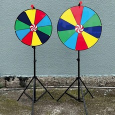 원판 룰렛 스탠드 대형 돌림판 회전판 행사 이벤트, 50cm 1개, 1개