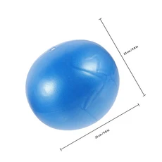 요가 공 필라테스 피트니스 체육관 균형 Fitball 마사지 훈련 운동 운동 공 펌프없이 액세서리, 04 blue