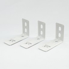 더원홈데코 ㄱ자 꺽쇠 50mm 3p, 1세트, 화이트