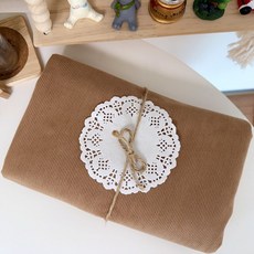 CRT 037 탐나요 코듀로이 잔 골덴 원단 16골 패브릭 대폭 코르덴 골지 천, 1개, 베이지