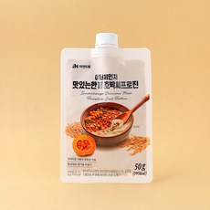 자연드림 맛있는한끼 호박씨 프로틴 파우치형, 50g, 7개
