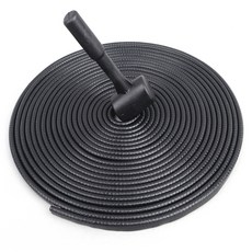 자동차 도어가드 스트랩 10m + 고무망치, 블랙, 1개