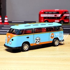 【台灣出貨】雙層巴士模型車，合金材質，多款校車/觀光巴士可選，兒童玩具交通車, T1巴士, 1個