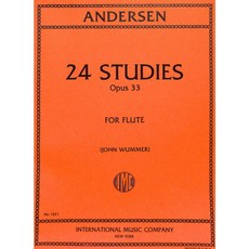Andersen 24 Studies Opus 33 / IMC1621 樂譜