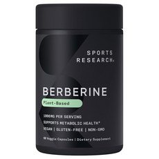 SR 黃連素1000mg 素食膠囊, 1個, 60顆