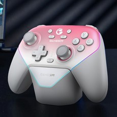 GameSir T4N PRO 蓋世小雞 無線遊戲手把 霍爾搖桿, 櫻花粉, 1個