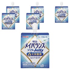 메이지 메이 밸런스 소프트 젤리 요거트 맛, 6개, 125ml