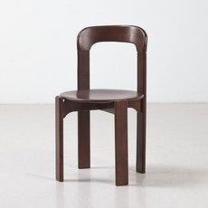 레이븐 빈티지 우드 디자인 인테리어 카페 의자, 2개, 월넛