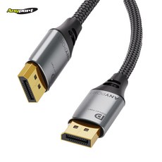 애니포트 DP to DP 1.4V UHD 8K 20핀 더미 프리미엄 고급형 케이블 24K 금도금 단자, 3m, 1개