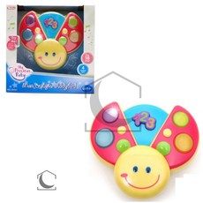 멜로디 무당벌레 쌓기장난감, 빨간색외 혼합색상, 상세참조, 6개월