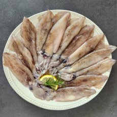 [예리수산] 자연산 급냉 총알한치 통찜용 한치 500g, 1개, 500g(7~13미) x2팩